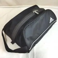 adidas メッシュゴルフシューズケース ブラック