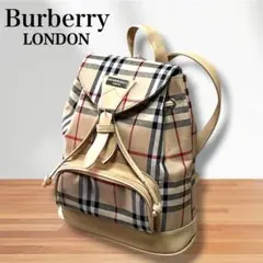 【BURBERRY LONDON】⭐︎ノバチェック⭐︎リュック⭐︎バックパック⭐︎のサムネイル