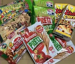 お菓子詰め合わせ④ プリッツ とんがりコーン たべっ子どうぶつ おまけ紗々のサムネイル