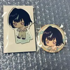 あんスタ　アニカフェ　アクスタ　缶バッジ　冴霧笑主　エス　②