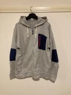 チャムス　メンズパーカー　グレー　XL