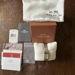 COACH 腕時計 スクエア シグネチャー シルバーのサムネイル