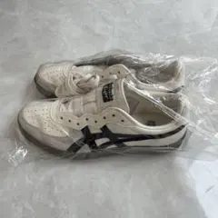 【美品】オニツカタイガー GSM ホワイト ブラック レザー スエード ガム