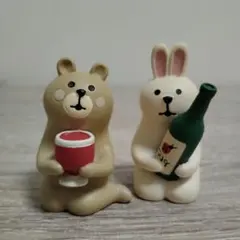 コンコンブル三毛猫BAR(7) くま　うさぎのサムネイル