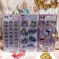 正規品　翌日発送　クロミ　おはじきふうシール　ウォーターシール　キラキラジュエル