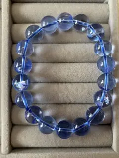 ⭐︎【高級】天然 アクアマリン ブレスレット 7.8mm 16.5g - メルカリ