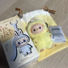 POP MART PIN FOR LOVE ラブブ イニシャル♡【F】