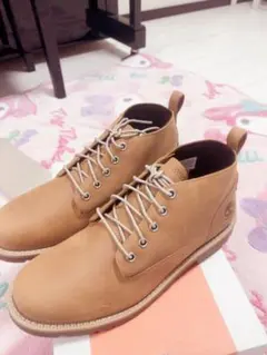 Timberland ベージュ ハイカットブーツ