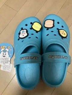 新品しまむら　んぽちゃむクロッグサンダル Lサイズ