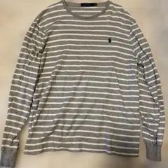 Polo Ralph Lauren ボーダーカットソー グレー Lサイズのサムネイル