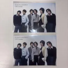 キスマイ Kis-My-Ft2 PARCO キャンペーンステッカー2枚セット