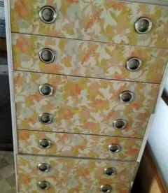 昭和レトロポップタンス７段　必ず商品説明必読お願い致します。