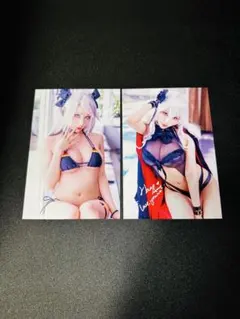 HaneAme雨波 コスプレイヤー ポストカード アズールレーン