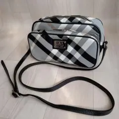 バーバリーブルーレーベル ノバチェック ショルダーバッグ
