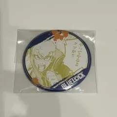 ブルーロック☆ 雷市陣吾 雷市 原作 カラオケの鉄人 缶バッジ カラ鉄 コラボ