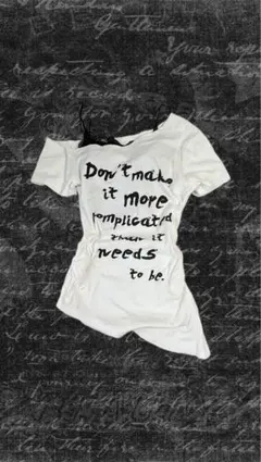 Tシャツ y2k 平成 dia系 itimi グランジ