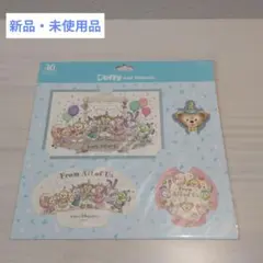 v*2様 Duffy and Friends ポストカード　ステッカー付き