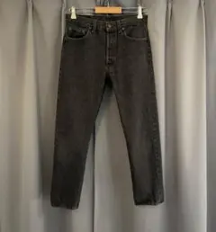 Levis 501 先染めブラック USA リーバイス W30 ビンテージのサムネイル