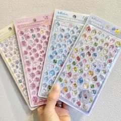 正規品　ボンボンドロップシール　しずくちゃん　mini ミニ　4枚set