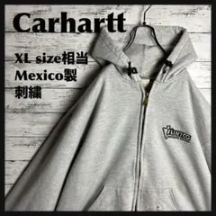 【即完モデル‼︎】Carhartt☆XL フルジップ パーカー D168
