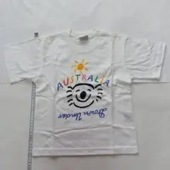 AUSTRALIA コアラ プリント Tシャツ ホワイト子供サイズ
