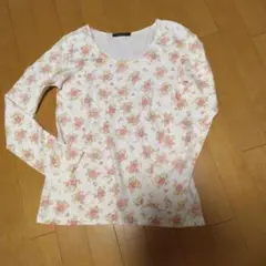 リベット・アンドサージ　CIAO PANIC 花柄長袖Tシャツ　M