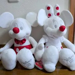 Disney Store 2013 ミッキー ミニー ぬいぐるみ セット