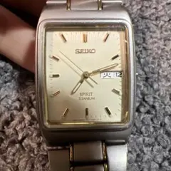 Z258 SEIKO SPIRIT 7N33-5A30 TITANIUM 時計