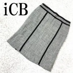 iCB アイシービー タイトスカート グレー 42 B347のサムネイル