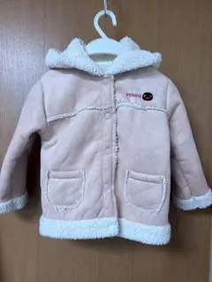 ピングー ムートンボアジャケット フード付き