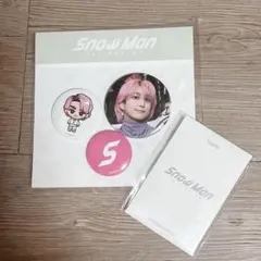 SnowMan POPUP 台湾 台北限定 佐久間大介 缶バッジセット+トレカC