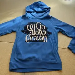 go slow caravan 裏起毛パーカー　Mサイズのサムネイル