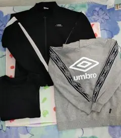 umbro ×ブルークロス　パーカー ジャージ　3枚セット　まとめ