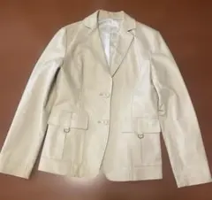 新品タグ無しライトベージュジャケット