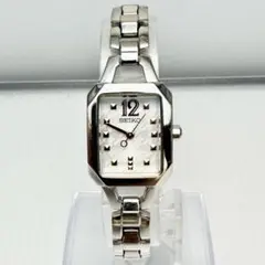 SEIKO レディース ソーラー シルバー ゴールド V111-0BE0のサムネイル