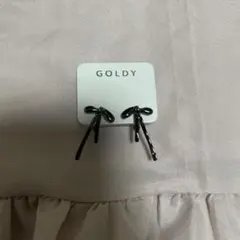 GOLDY リボンモチーフイヤリングのサムネイル