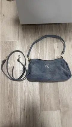 Calvin Klein デニム ショルダーバッグ