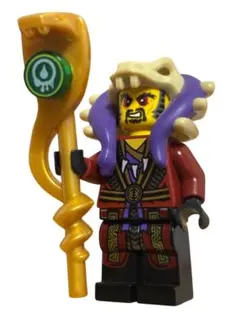 レゴ　LEGOミニフィグ　ニンジャゴー　ヘビヘビ　マスターチェン　アイテムセット