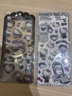 平成はっぴーフォンステッカー　ドロップジェリーシール　ハローキティ