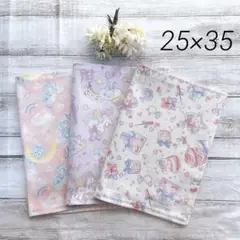ランチョンマット 25×35 女の子　コスメ　ゆめかわ　ユニコーン　3枚