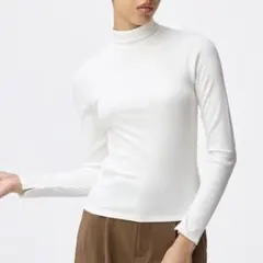 GU ウォームリブタートルネックT