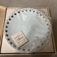 新品未使用 ナルミ白耀磁器ボーンチャイナ鉄綿花盛り皿のサムネイル