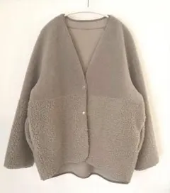 リバーシブル　ボアジャケット　未使用品