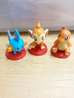 ポケモン フィギュア 3体セット ヒコザル ヒトカゲ　ミズゴロウ