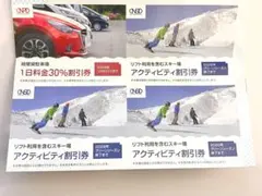 日本駐車場開発　株主優待　紙チケットのみ　アクティビティ割引券
