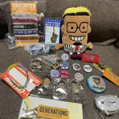 LDHグッズ　3代目　generations 缶バッチ　パスケース　リングなど