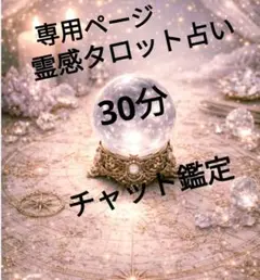 専用です。霊感タロット占い30分チャット鑑定