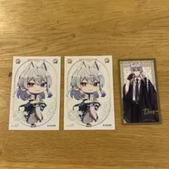 どぬく　カラフルピーチ　DNQ シール3枚セット