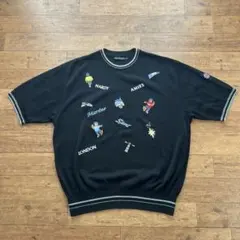 未使用　HARDY AMIES SPORT ブラック サマーニット　Lのサムネイル