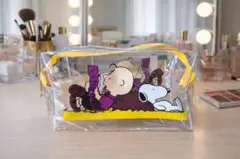 ⭐️スヌーピー クリアポーチ チャーリーブラウン 化粧ポーチ ペンケース 小物入れ